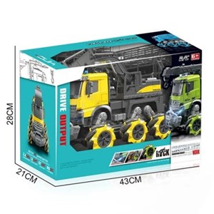 اسباب بازی ماشین کنترلی شارژی کامیون بیل مکانیکی مدل Excavator Truck مقیاس 1:14_اسباب بازی ماشین کنترلی